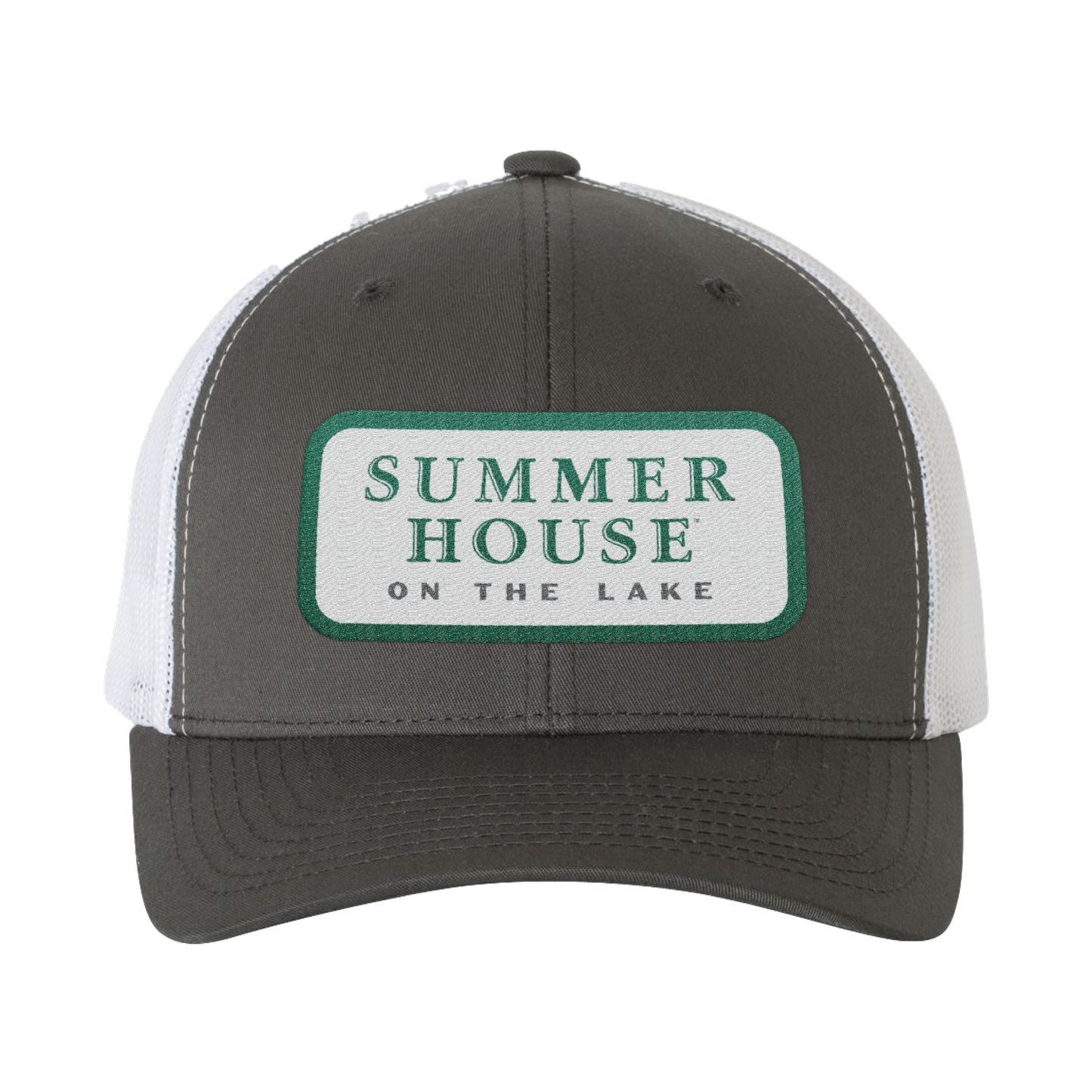 Grey Patch Trucker Hat