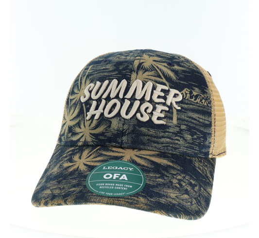 Palm Tree Trucker Hat