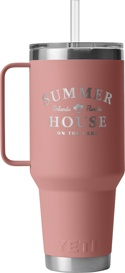 42 Oz. Sand Rose YETI w/ Handle (Limited Edition)